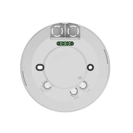 360° White Microwave Surface Mount Motion Sensor
