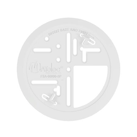 240V Deluxe Photoelectric Smoke Detector with Back-up 10yr Lithium Battery