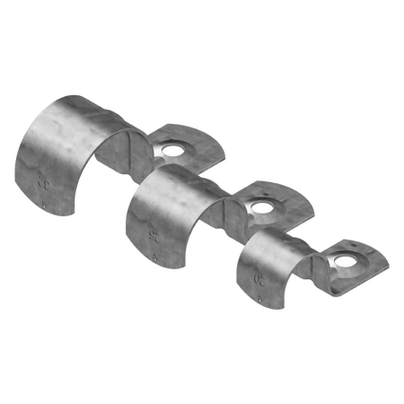 25mm Hot-Dipped Galvanised Half Conduit Saddle