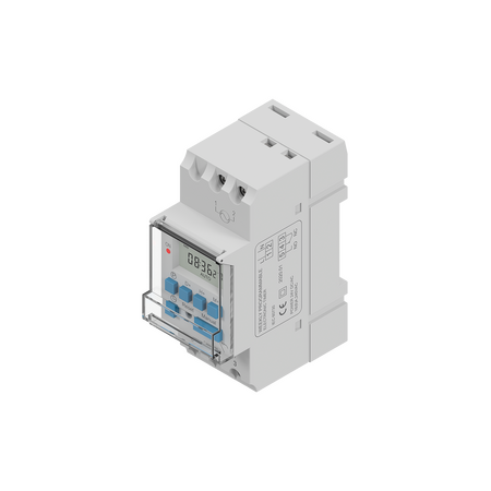12Vdc 7 Day Digital Time Switch DIN Rail Timer