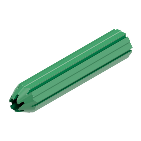 7 x 50mm Green Wall Plug - 150 Pack