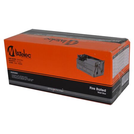 Fire-Rated Metal Wall Box