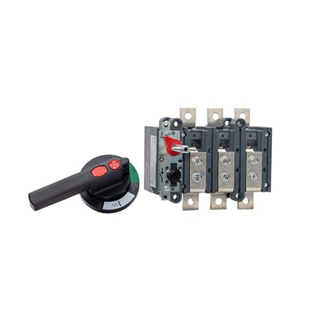 INP 3150A 3P Switch-Disconnector, With Black Handle, Door Lock & Padlock