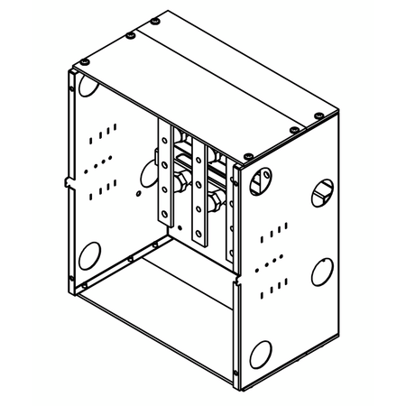 LK Metal, X15 Orange, IP56, Standard, 630A 400Wx650Hx250D