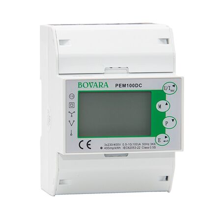 DIN Rail Multi Function Meter CT Connect RS485 Modbus