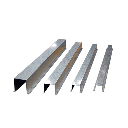 Cable Guard Flanged Galvanised 55x55x2400