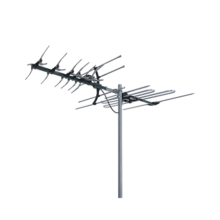 Digital TV Antenna VHF/UHF (6-12)(28-51) 27 Elements