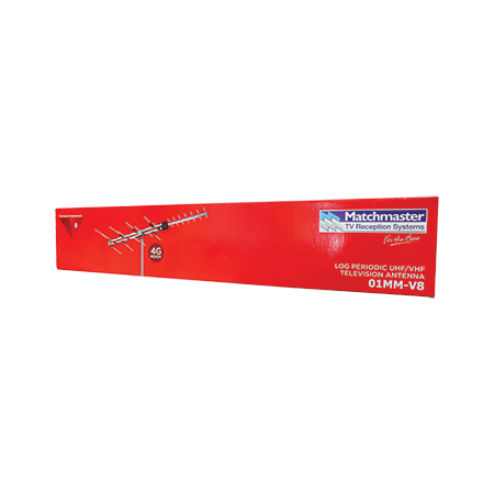 Log Periodic Digital TV Antenna VHF/UHF (6-12)(28-40)