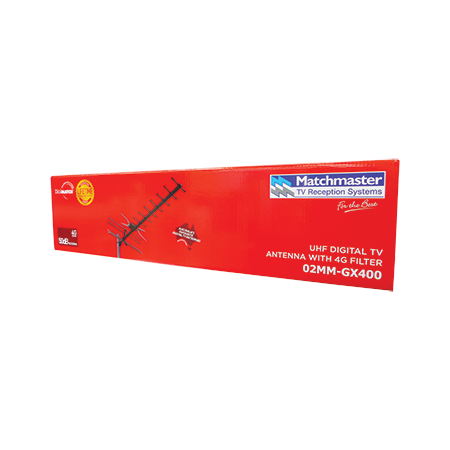 Digital TV Antenna UHF (28-51) with 50dB Shielded 4G/5G Filter