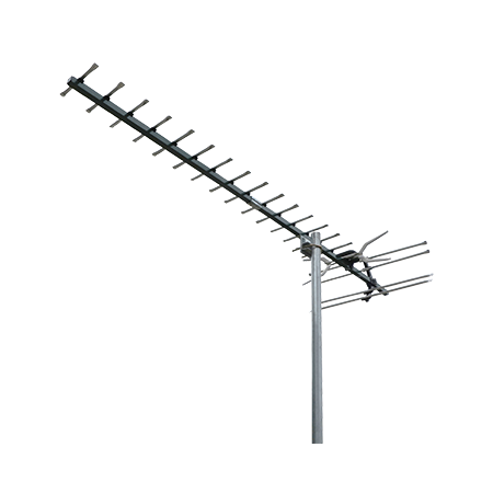 Digital TV Antenna with 4G/5G Filter UHF (28-51) 18 Elements