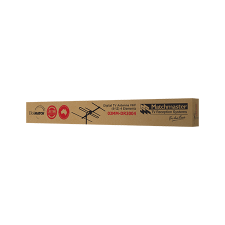 Digital TV Antenna VHF (6-12) 4 Elements