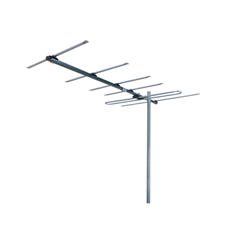 Digital TV Antenna VHF (6-12) 6 Elements (Box)