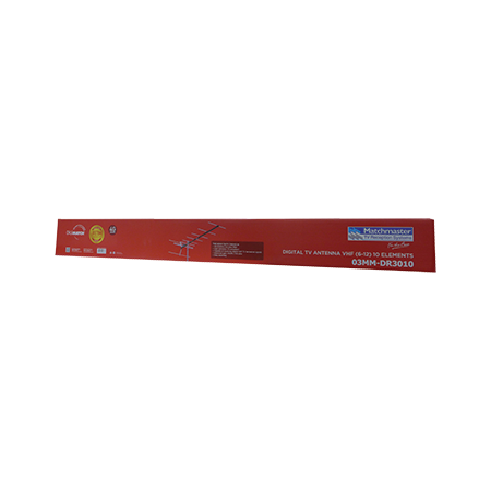 Digital TV Antenna VHF (6-12) 10 Elements