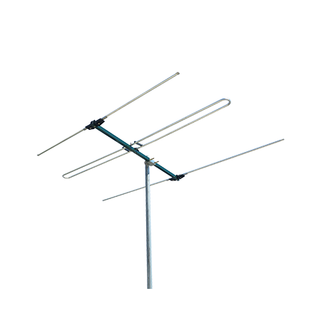 FM Antenna (88-108MHz) with Balun 3 Elements
