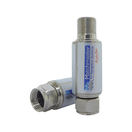 Attenuator 6dB 'F' Type Power Pass (5 Pack)