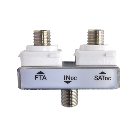Diplexer FTA/Satellite (Suitable for Most Clipsal® and HPM Wall Plates)