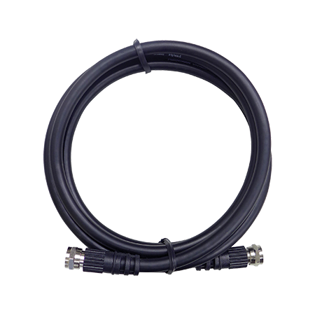 1.5m RG59 Quad 'F' Male to 'F' Male Flylead