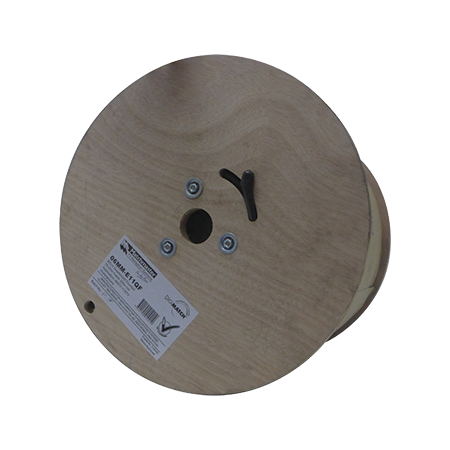 305m RG11 Flooded Quad-shield Coaxial Cable Reel