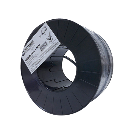 100m RG6 Quad-shield Coaxial Cable Reel