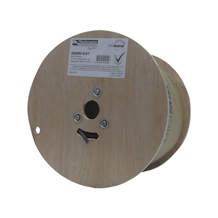 305m RG6 Tri-shield Coaxial Cable Reel