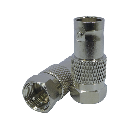 'F' Male To BNC Female Adaptor (10 Pack)