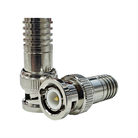 RG6 BNC Crimp Connector (10 Pack)