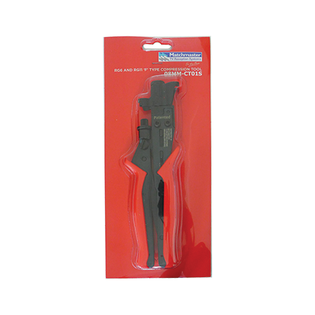 Compression Tool for 'F' Connectors with Extended Plunger