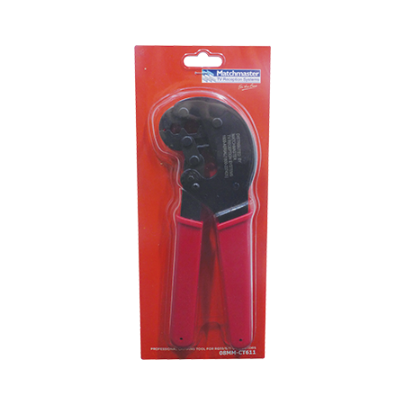 Crimping Tool for RG59, RG6 and RG11 Connectors