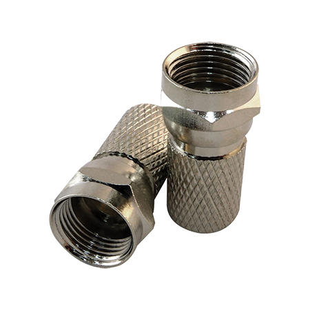 RG6 'F' Type Twist On Connector (100 Pack)