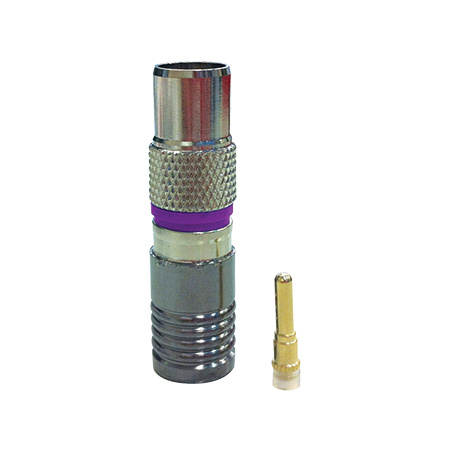 RG59 IEC (PAL) Male Compression Connector (25 Pack)