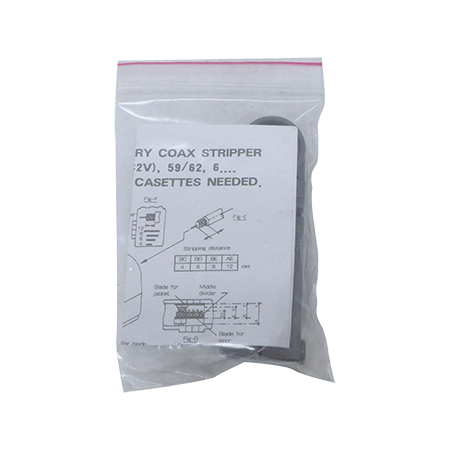 Stripping Tool for RG58, RG59 and RG6 (08MM-CRIMPKIT Component)