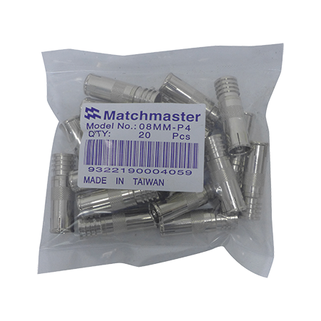 RG6 IEC (PAL) Female Crimp Connector (20 Pack)