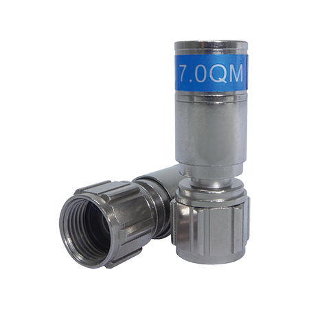 RG6 Quick Mount Universal Compression Connector (100 Pack)