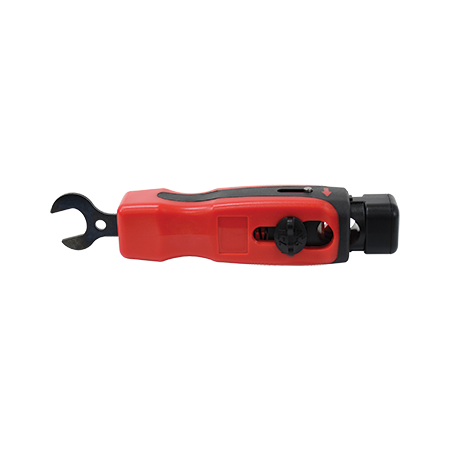Stripping Tool for RG59, RG6 and RG11 including Spanner for 'F' Connectors
