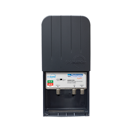 VHF/UHF Diplexing Filter with Input Switch
