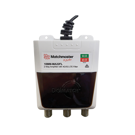 2 Way Amplifier with 4G/5G LTE Filter