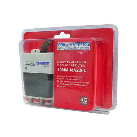 2 Way Amplifier with 4G/5G LTE Filter