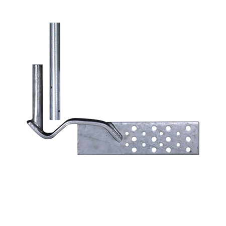 1.2m Gutter Kit with Separate Mast