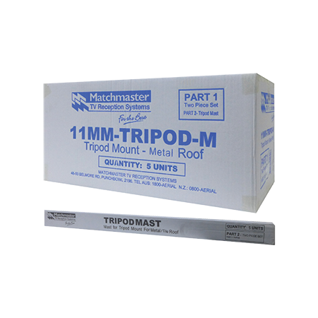 1.2m Tripod Mount for Metal Roofs