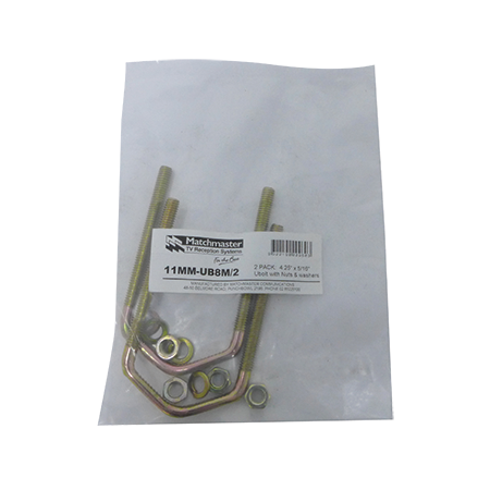 4.25" x 5/16" U-bolt (2 Pack)