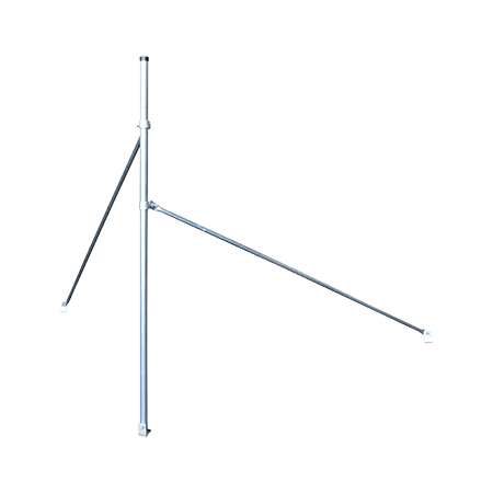 Universal Roof Mount with 1.2m Mast