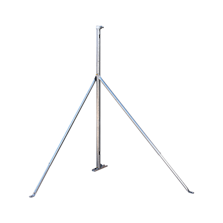 Metal Roof Mount with 1.5m Mast for ISP (Internet) Satellite Dishes