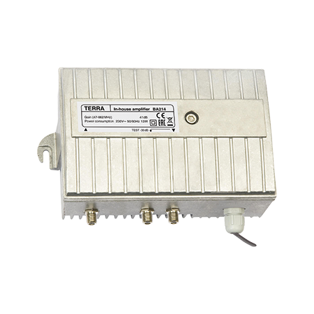 41dB Forward Gain 47-862MHz Amplifier (No Return Path)