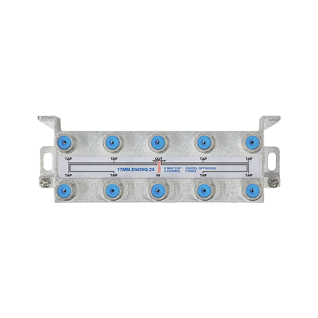 8 Way 20dB High Isolation Tap for MATV, TDT and Satellite
