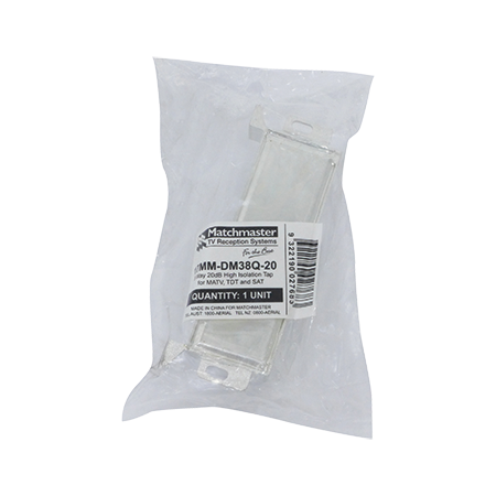 8 Way 20dB High Isolation Tap for MATV, TDT and Satellite