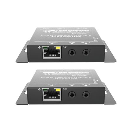 50m 1080p Standard HDMI® Loop Out Extender Over Cat 5e/6 with HDMI® Loop Out, IR and PoC