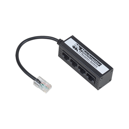 IR Expansion Block 1x RJ45 Plug to 4x RJ45 Socket