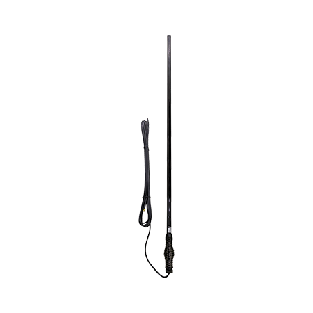 5G Multi-band Mobile Cellular Antenna with Black Stainless Steel Spring Mount Base