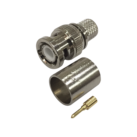 BNC Crimp Plug for RG213 Cable