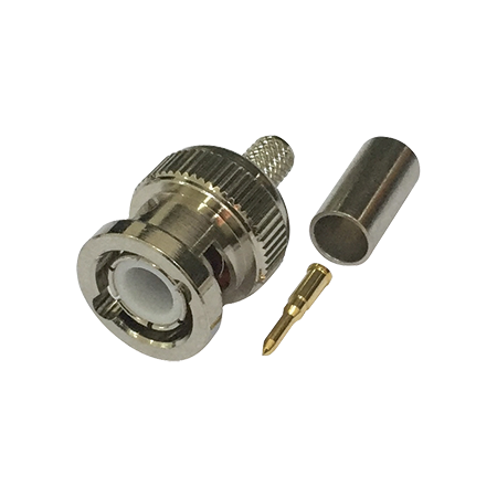 BNC Crimp Plug for RG58 and LL195 Type Cables